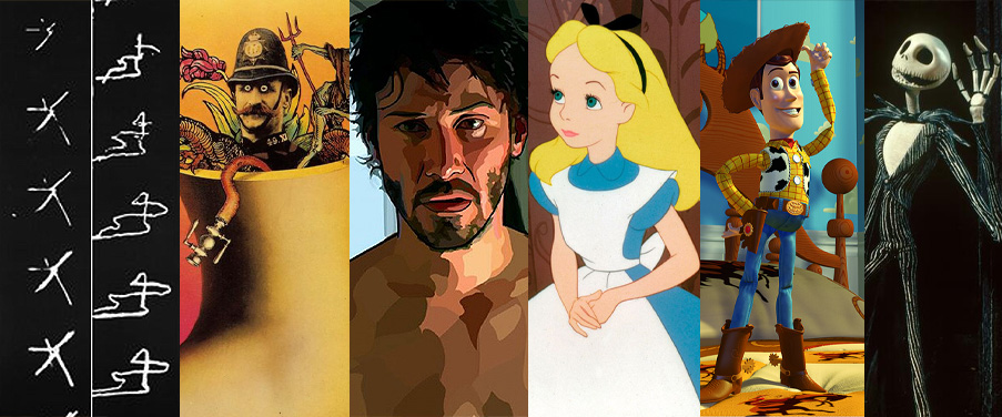 Animationsfilm Techniken